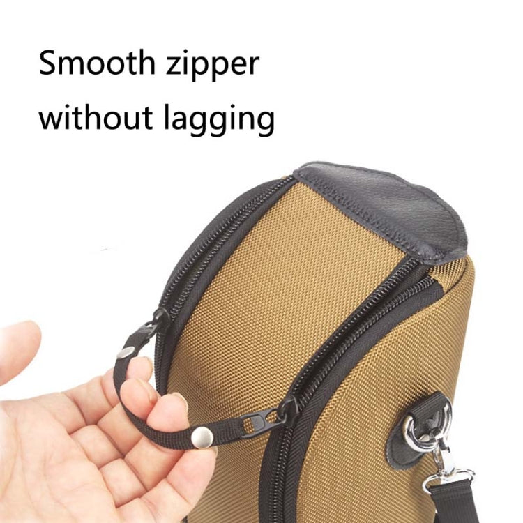 DULUDA 302 Breathable Water-resistant And Shockproof Telephoto Camera Lens Bag(Gray Black)