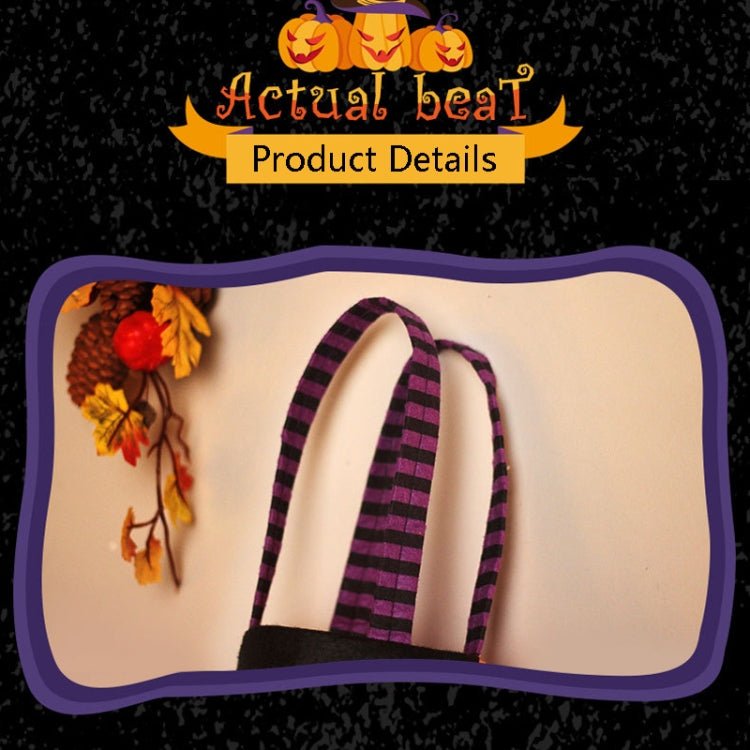 Halloween Non-woven Gift Candy Bag Cartoon Holiday Decoration Props(Spider)