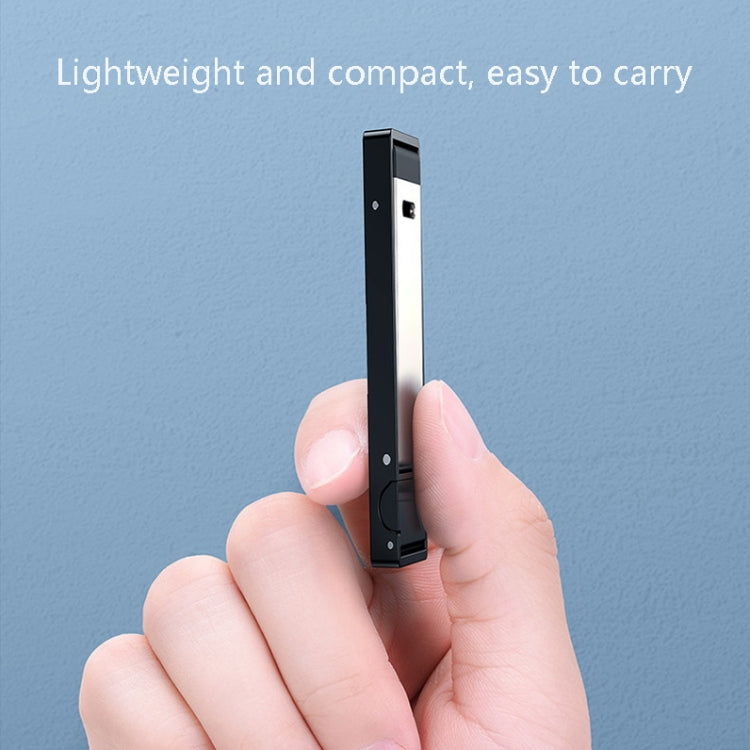 Oatsbasf 03637 Aluminum Alloy Mobile Phone Bracket Desktop Folding Portable Metal Rack(Black) - free shipping - PMC Jewellery - Order now!