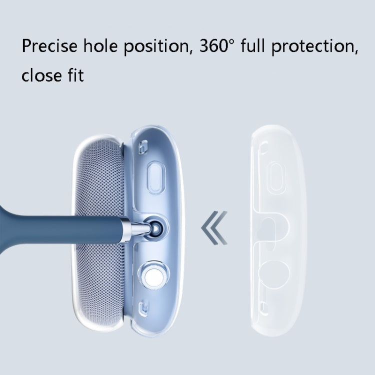 Oatsbasf Full Coverage Anti-scratch Silicone Headphone Protective Case For AirPods Max(Headset Cover + Earphone Cap) - For AirPods Max by Oatsbasf | Online Shopping South Africa | PMC Jewellery | Buy Now Pay Later Mobicred