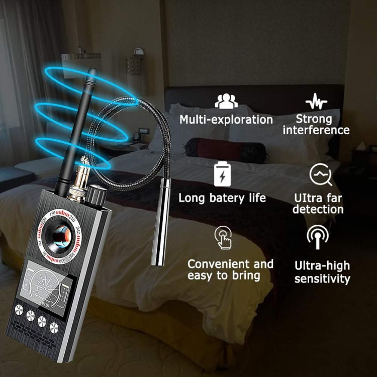 K68 Hotel Anti-Sneak Shooting Anti-Location Automatic Detection Anti-Eavesdropping And Anti-Monitoring Camera Signal Detector - RF Signal Detector by PMC Jewellery | Online Shopping South Africa | PMC Jewellery | Buy Now Pay Later Mobicred