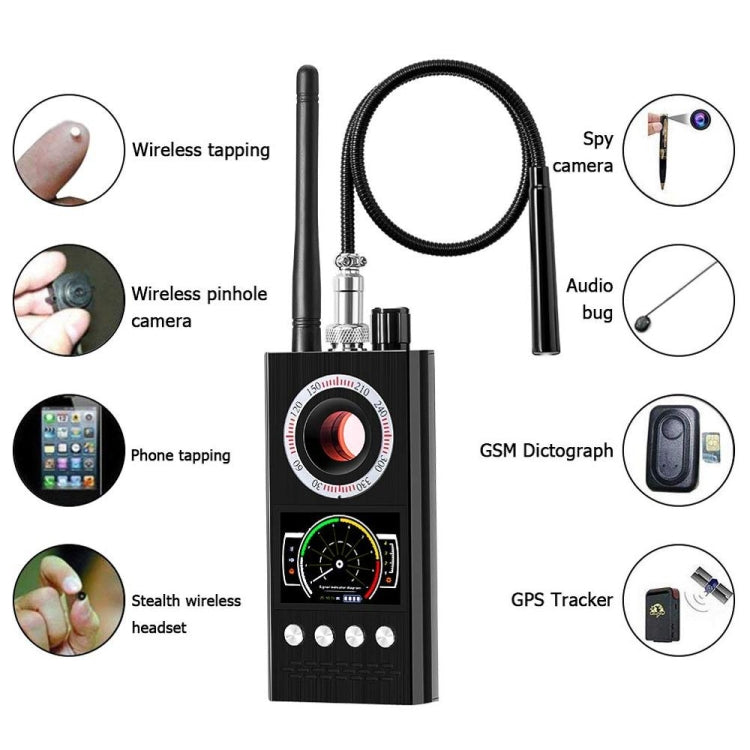 K68 Hotel Anti-Sneak Shooting Anti-Location Automatic Detection Anti-Eavesdropping And Anti-Monitoring Camera Signal Detector - RF Signal Detector by PMC Jewellery | Online Shopping South Africa | PMC Jewellery | Buy Now Pay Later Mobicred