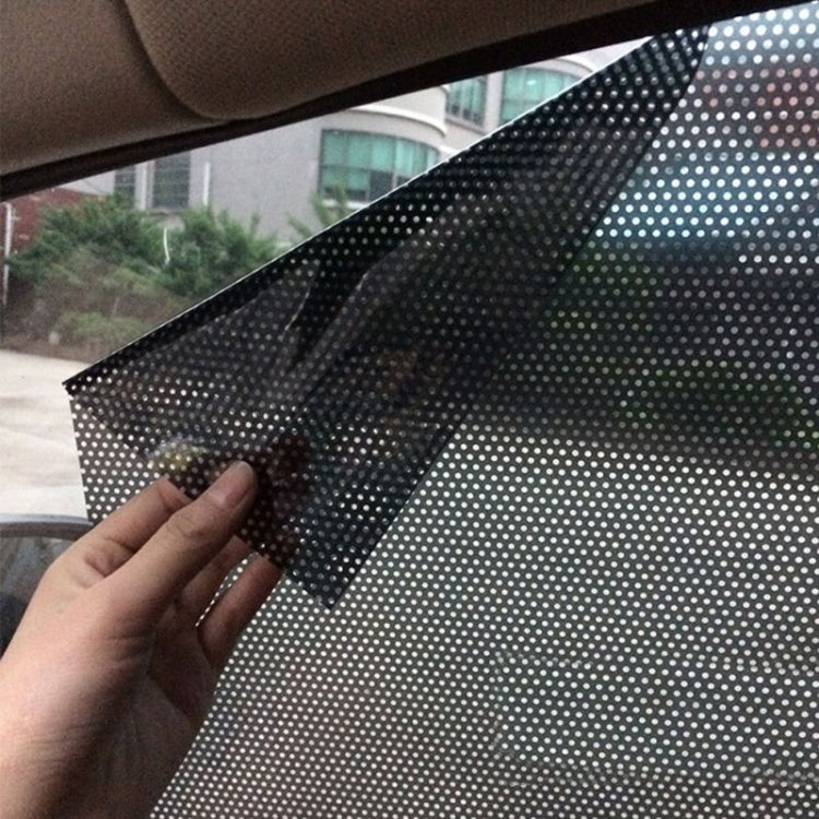 Car Electrostatic Sunshade Stickers Window Glass Sunscreen Heat Insulation Stickers Taiwanese Point Hole Film(120 x 60cm) - Decorative Sticker by PMC TechLife | Online Shopping South Africa | PMC TechLife