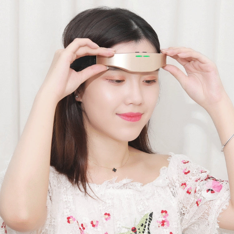 Head Massager Wireless Micro Current Intelligent EMS Sleeper(Gold) - Massage & Relaxation by PMC TechLife | Online Shopping South Africa | PMC TechLife