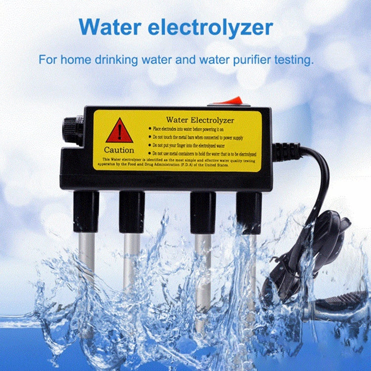 2 PCS Household Electrolyzer Test Electrolysis Water Tools Water Purity Level Meter PH Testing Tool Water Quality Tester(EU Plug) - Air & Water Quality Tester by PMC Jewellery | Online Shopping South Africa | PMC Jewellery | Buy Now Pay Later Mobicred
