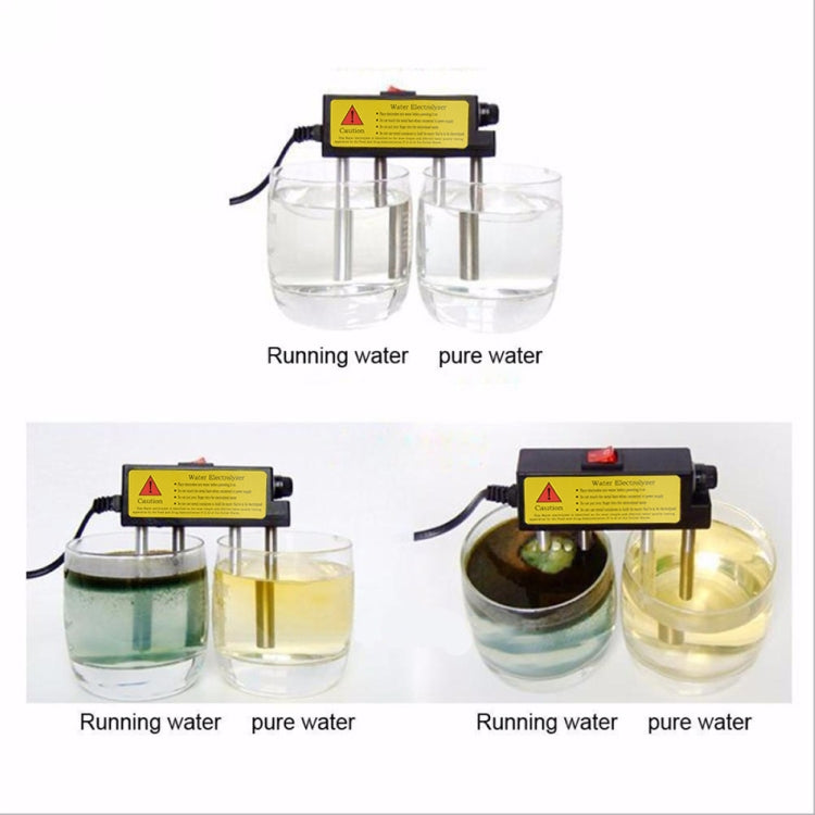 2 PCS Household Electrolyzer Test Electrolysis Water Tools Water Purity Level Meter PH Testing Tool Water Quality Tester(EU Plug) - Air & Water Quality Tester by PMC Jewellery | Online Shopping South Africa | PMC Jewellery | Buy Now Pay Later Mobicred