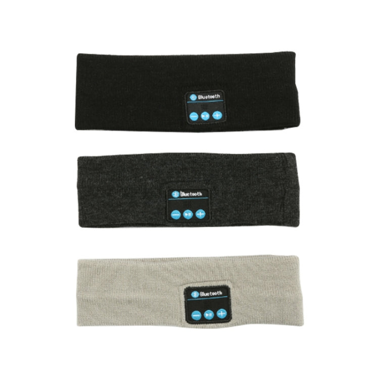 Bluetooth Headset Sports Headband Outdoor Running Yoga Sweat-Absorbent Headscarf, Colour: Dark Gray - Smart Hats by PMC Jewellery | Online Shopping South Africa | PMC Jewellery | Buy Now Pay Later Mobicred