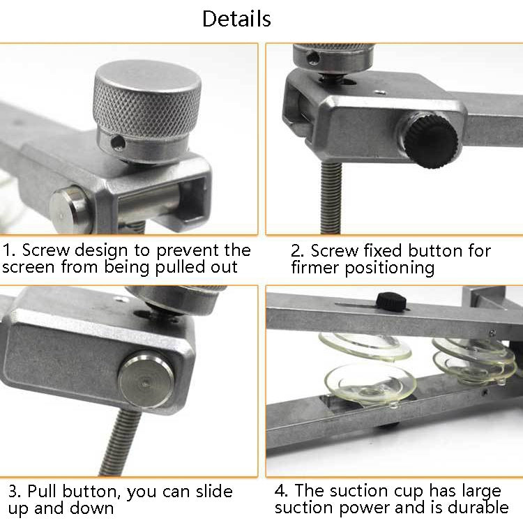 WOLVE K100 Free Heating Tablet Mobile Phone Screen Repair Separation Suction Cup Disassembly Machine