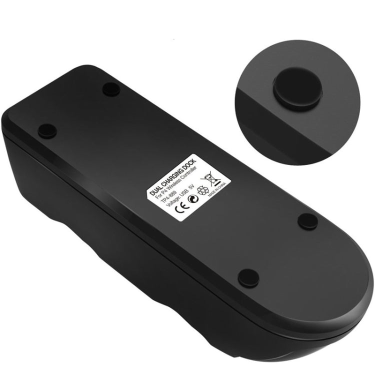 DOBE For PS4 Wireless Controller LED Charger Handle Charger - Charger & Power by DOBE | Online Shopping South Africa | PMC Jewellery | Buy Now Pay Later Mobicred
