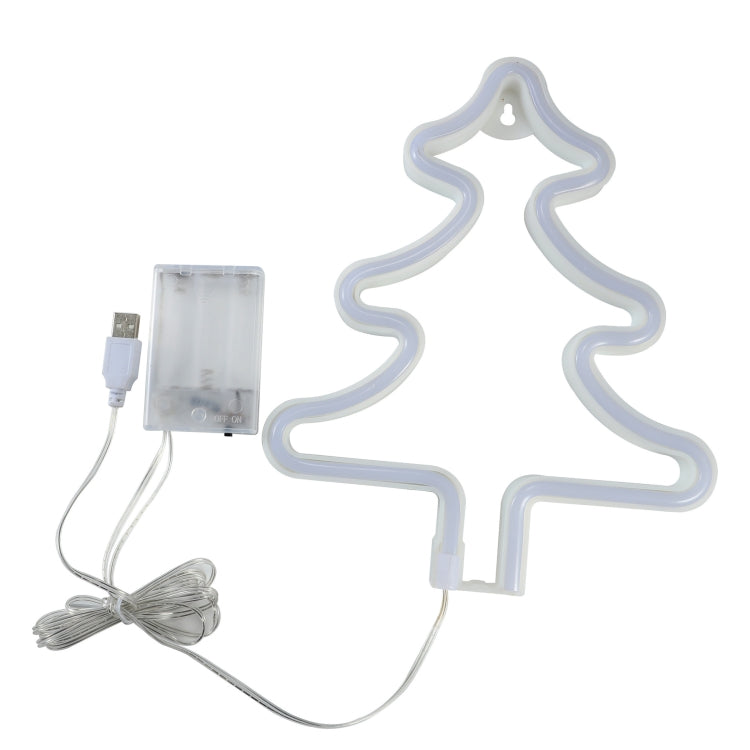 Christmas Decoration Neon Lights Wall-Mounted Ornaments, Spec: Christmas Stock