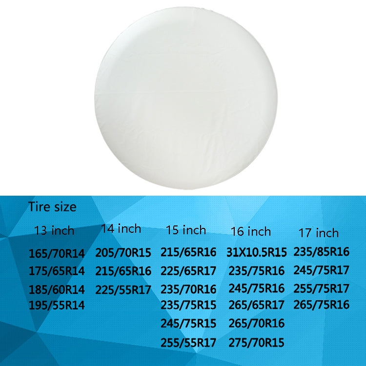 PVC Tire Cover Waterproof And Dust-Proof Car Spare Tire Cover, Size: 16 inch - Window Foils & Solar Protection by PMC TechLife | Online Shopping South Africa | PMC TechLife | Buy Now Pay Later Mobicred