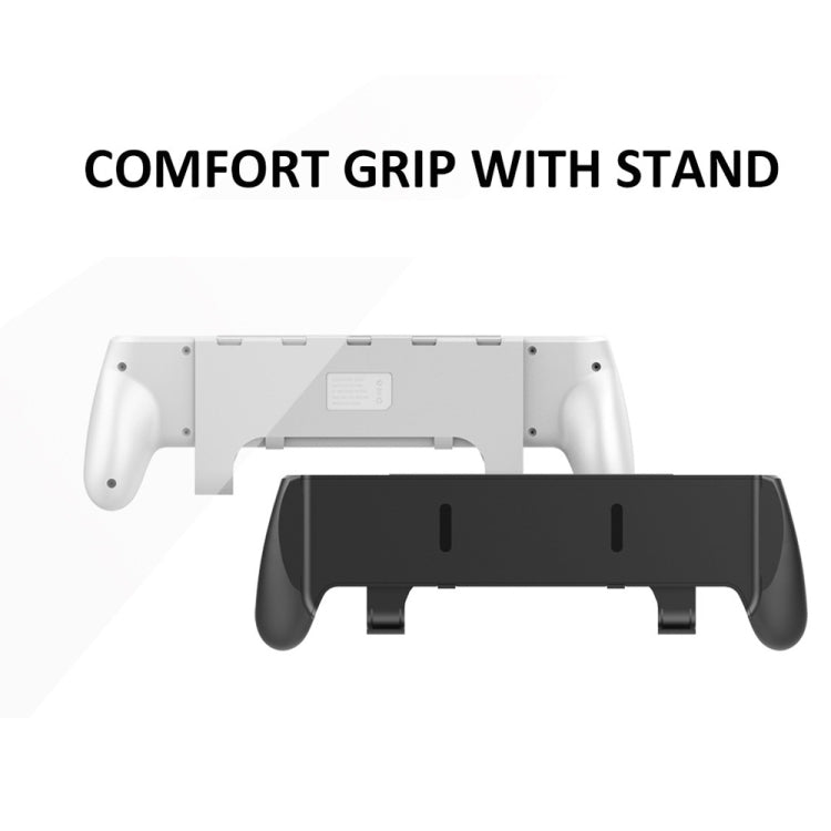 JYS NS218 Multifunctional Game Console Integrated Protective Case With Grip For Switch OLED(White) - free shipping - PMC Jewellery - Order now!