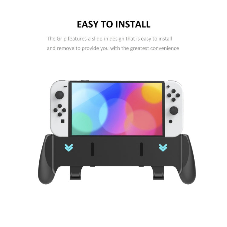JYS NS218 Multifunctional Game Console Integrated Protective Case With Grip For Switch OLED(White) - free shipping - PMC Jewellery - Order now!