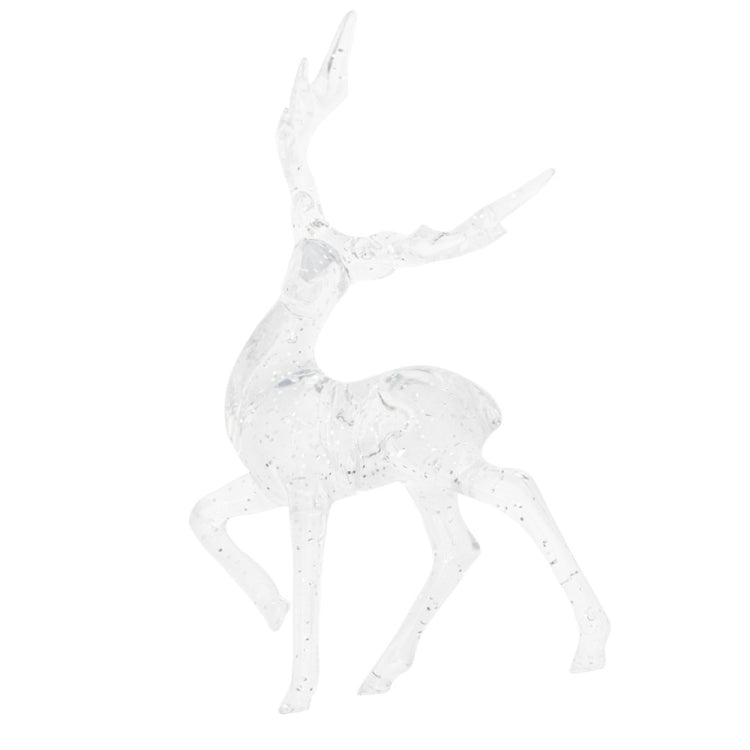 Christmas Elk String Lights Holiday Decoration, Spec: 6m 40 LEDs Battery Box(Colorful Light)
