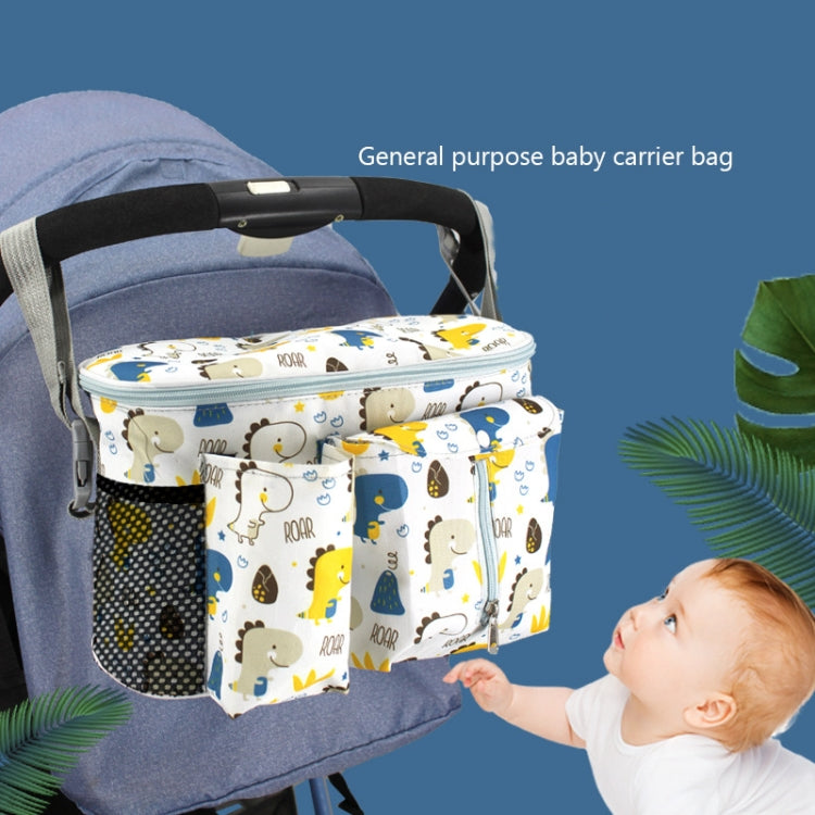 Multifunctional Baby Stroller Storage Bag, Colour: White Alpaca - Strollers Accessories by PMC TechLife | Online Shopping South Africa | PMC TechLife