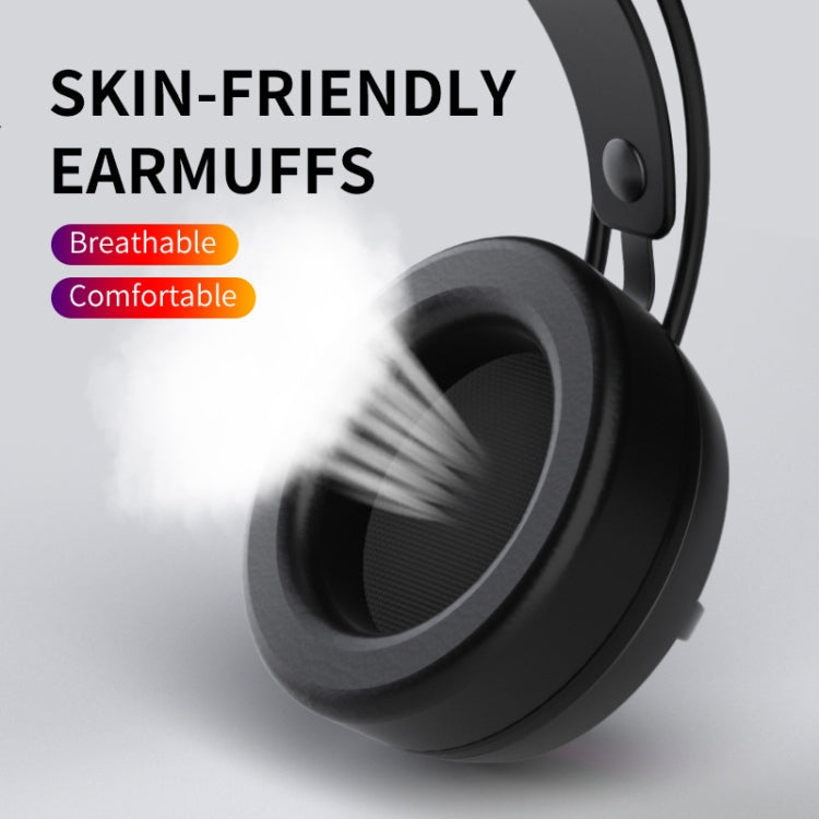 PANTSAN PSH-100 USB Wired Gaming Earphone Headset with Microphone, Colour: 7.1 USB Black - free shipping - PMC Jewellery - Order now!