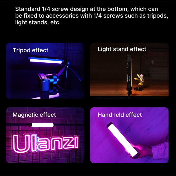 Ulanzi VL110 RGB 2500-9000K 110 LEDs Photography Light Stick(2660) - free shipping - PMC Jewellery - Order now!