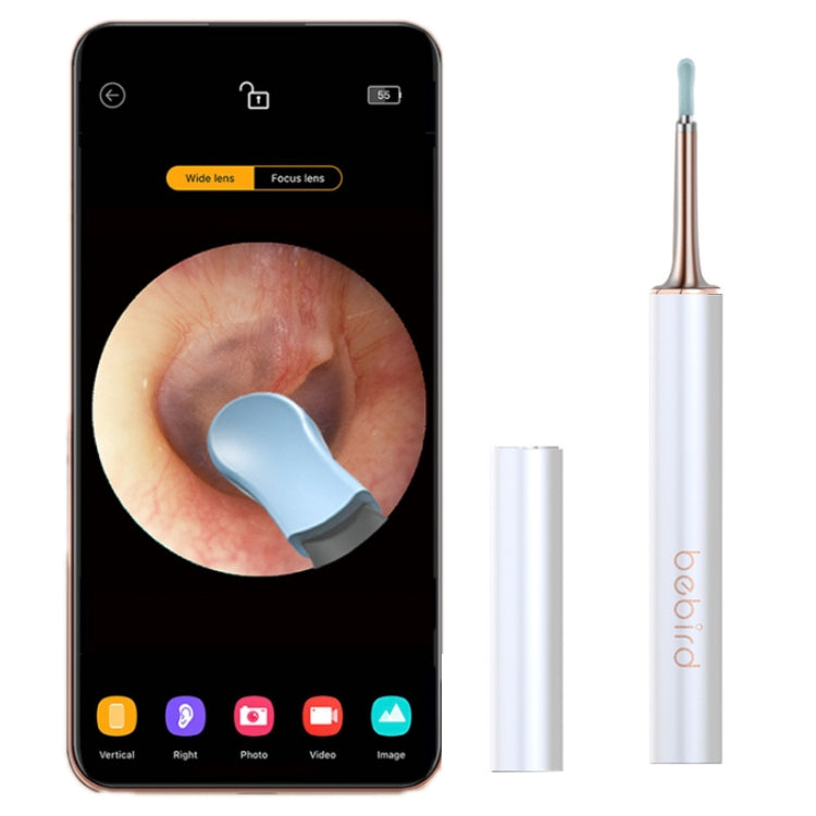 Bebird T15 Smart Visible Luminous Ear Pick Set(Dawn White) - free shipping - PMC Jewellery - Order now!