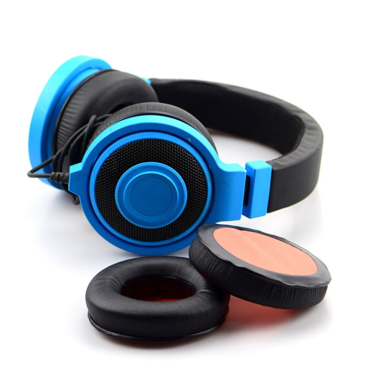 2 PCS Headset Sponge Earmuffs For Razer Kraken 7.1 V1 Pro, Colour: Black+Orange Net