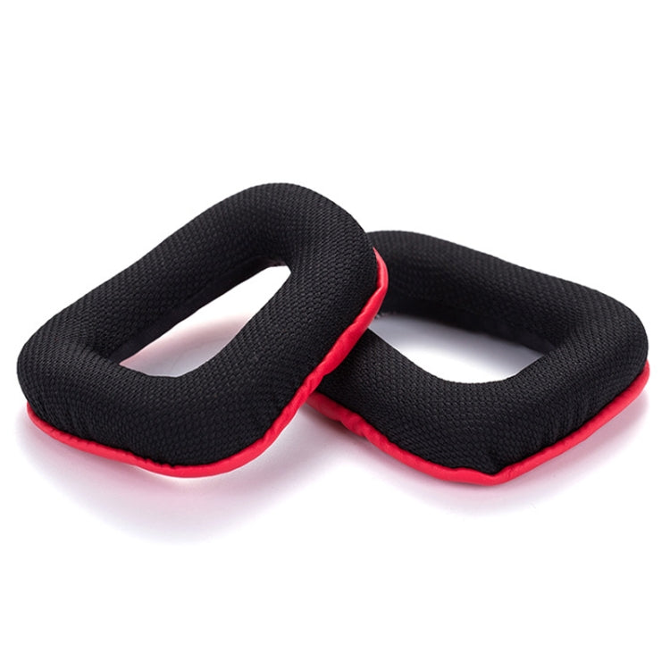 2 PCS Headset Sponge Earmuffs for Logitech G35 / G930 / G430 / F450(Black)