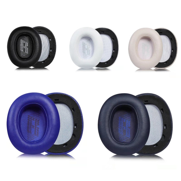 1 Pair Sponge Earphone Cover For JBL Live 650BT/660NC/Duet(Black)
