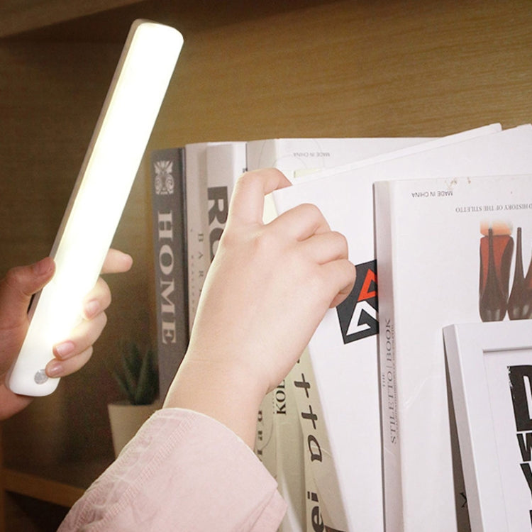 Magnetic Rechargeable Cabinet Bedside Human Body Induction Lamp, Specification: 600 mAh With Switch 25cm(White Light) - Sensor LED Lights by PMC TechLife | Online Shopping South Africa | PMC TechLife