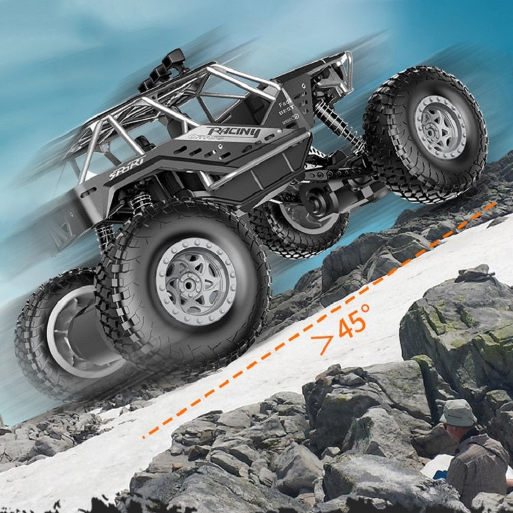 JZRC Alloy Remote Control Off-Road Vehicle Charging Remote Control Car Toy For Children Large Alloy Black