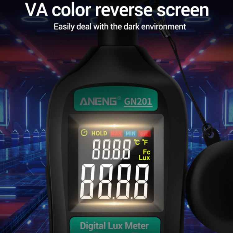 ANENG GN-201 High Precision Handheld Light Meter