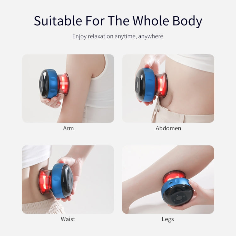 6-speed USB Plug-in Electric Cupping Massage Device(Blue) - Cupping & Moxibustion by PMC TechLife | Online Shopping South Africa | PMC TechLife
