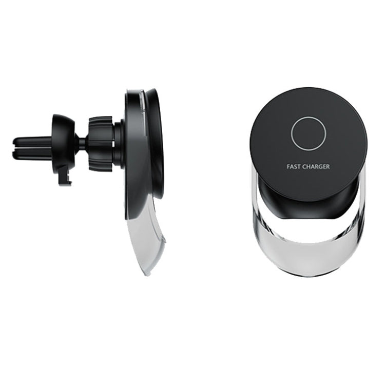 F9189 15W MagSafe Magnetic Car Lighting Wireless Charger(Black)