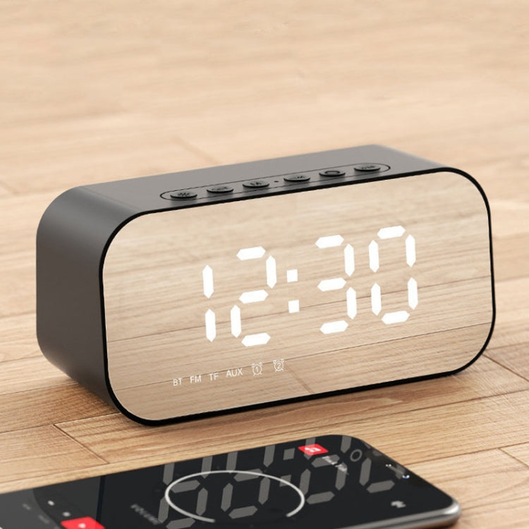 Havit M3 Subwoofer Mini Mirror Clock Bluetooth Speaker, Spsc: 1200mAh (Black) - Desktop Speaker by Havit | Online Shopping South Africa | PMC Jewellery | Buy Now Pay Later Mobicred