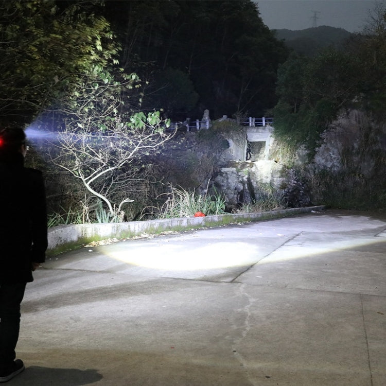 Silicone LED Smart Sensor Light Outdoor Strong Light Long-Beam Headlight(Black) - Headlamp by PMC TechLife | Online Shopping South Africa | PMC TechLife