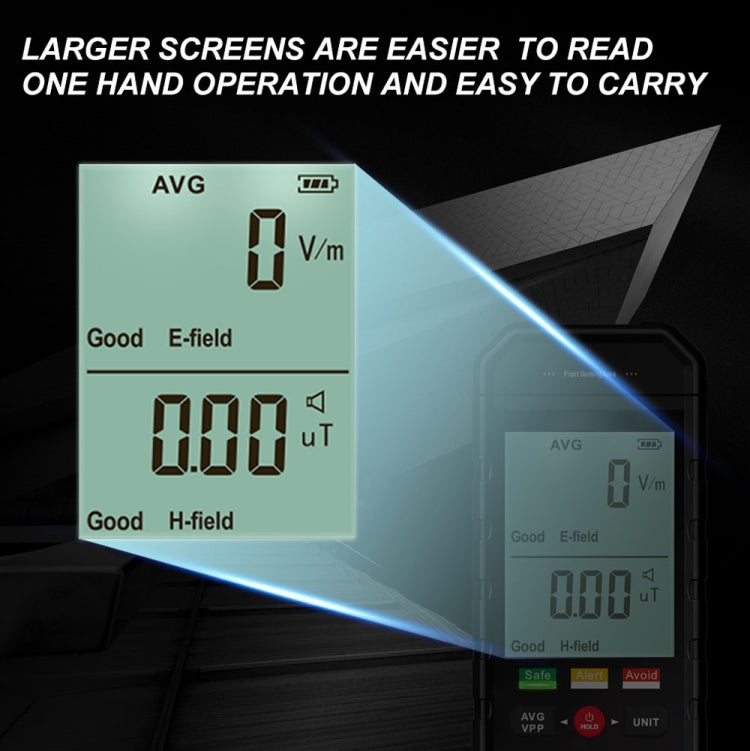 ET925 Large Screen Digital Display Electromagnetic Radiation Detector