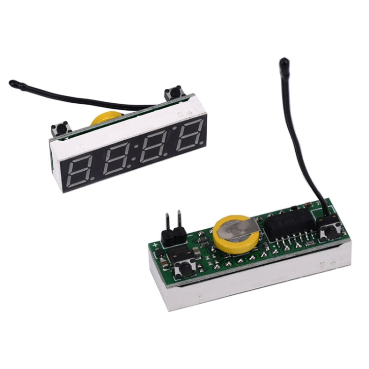 High-Precision RX8025T Digital Clock Module LED Digital Tube Electronic Clock(Green)