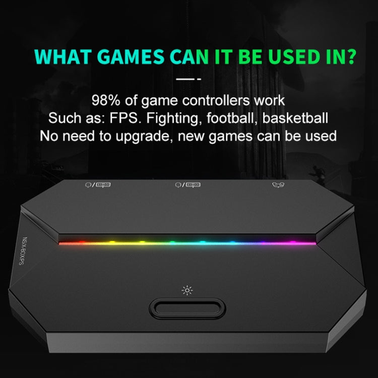 ZIYOU LANG G6L Gamepad To Keyboard Mouse Converter For Nintendo Switch / Xbox / PS4,Specification: Host - Converter & Adapter by ZIYOU LANG | Online Shopping South Africa | PMC Jewellery | Buy Now Pay Later Mobicred