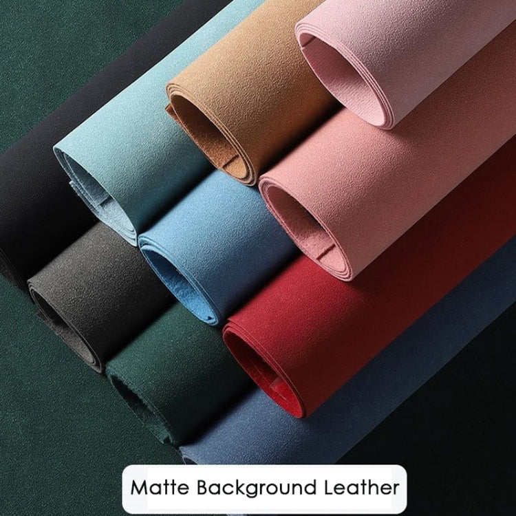50 X 68cm Thickened Water-resistant Non-Reflective Matte Leather Photo Background Cloth(Light Brown)