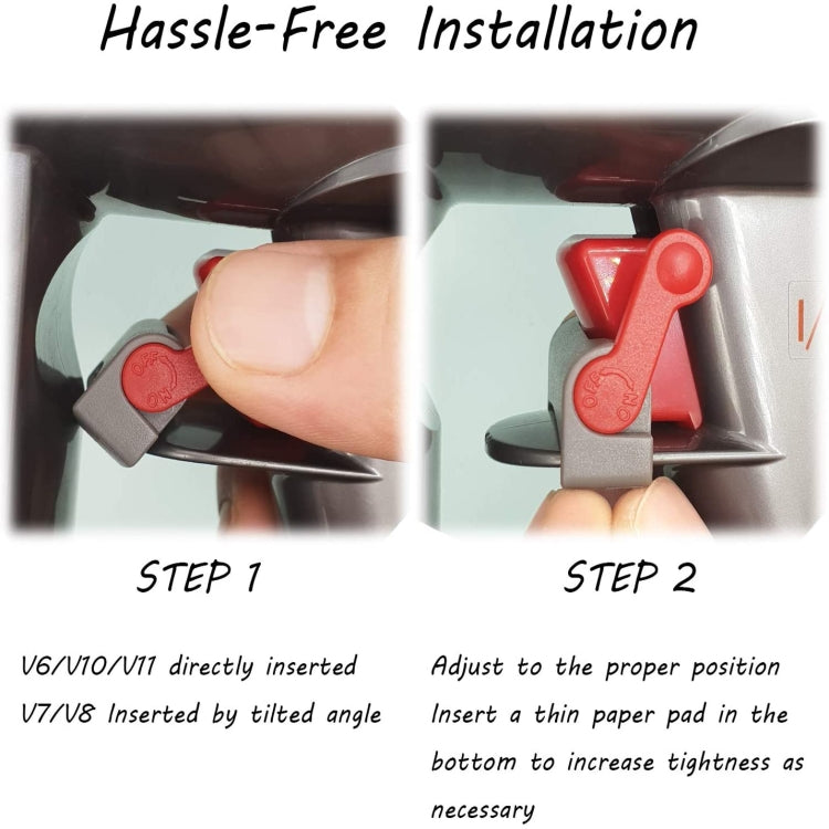 2 PCS Auto-Switch Power Button Trigger Lock for Dyson V6 V7 V8 V10 V11 - free shipping - PMC TechLife - Order now!