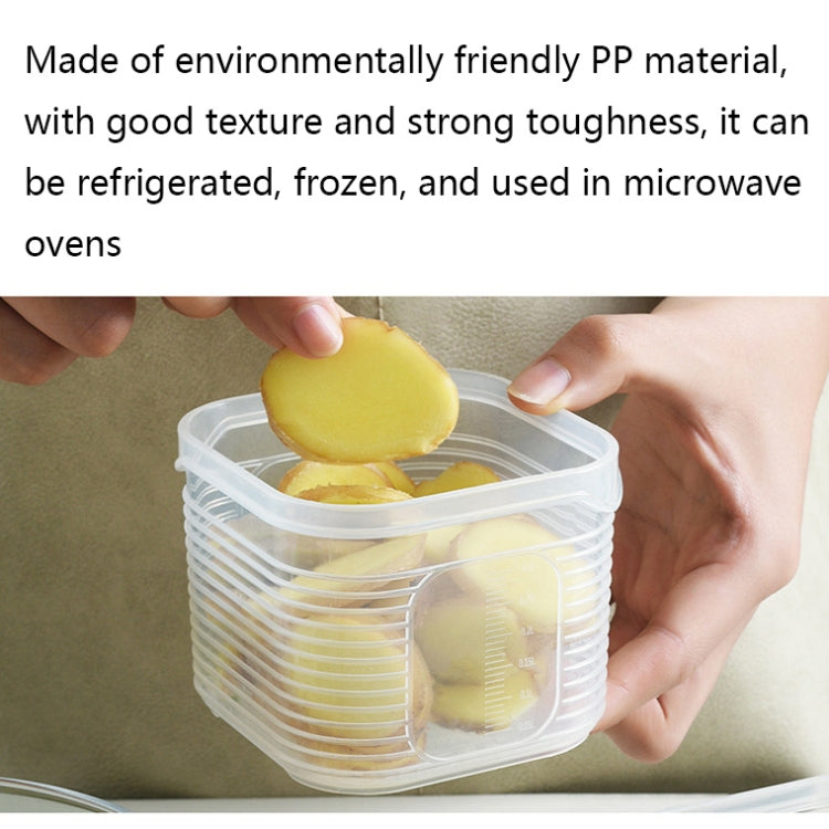 A2958 Chopped Onion Garlic Refrigerator Preservation Box with Lid, Specification: 6-pieces / Sets