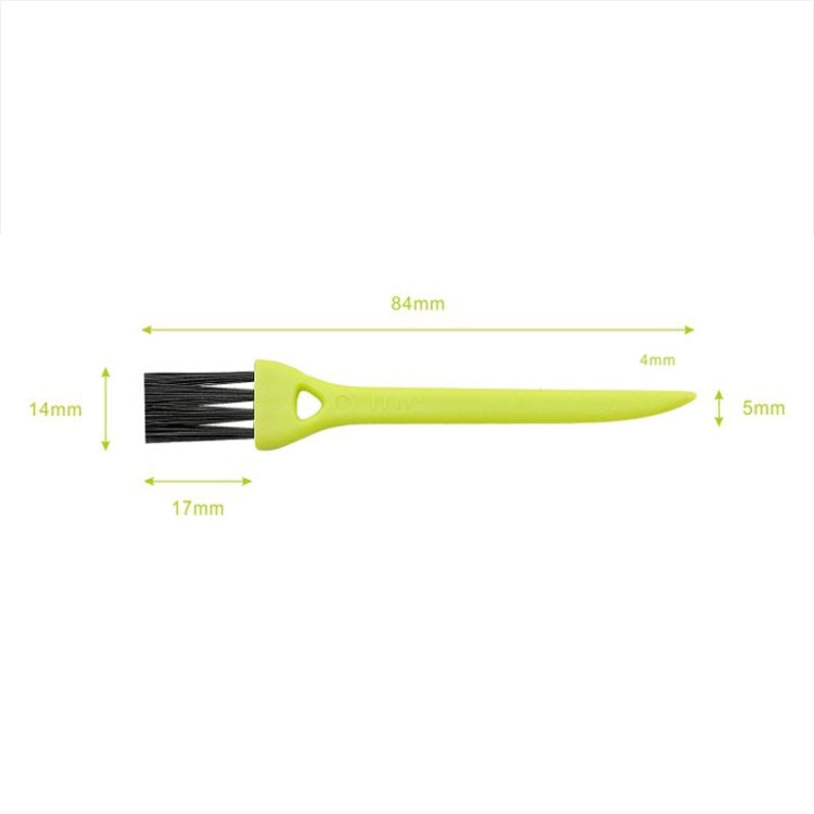 50 PCS Razor Brush Crevice Cleaning Brush Groove Brush Mini Small Brush(Random Color Delivery)