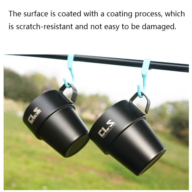 CLS 4 in 1 Outdoor 304 Stainless Steel Camping Cup(300ml) - free shipping - PMC Jewellery - Order now!
