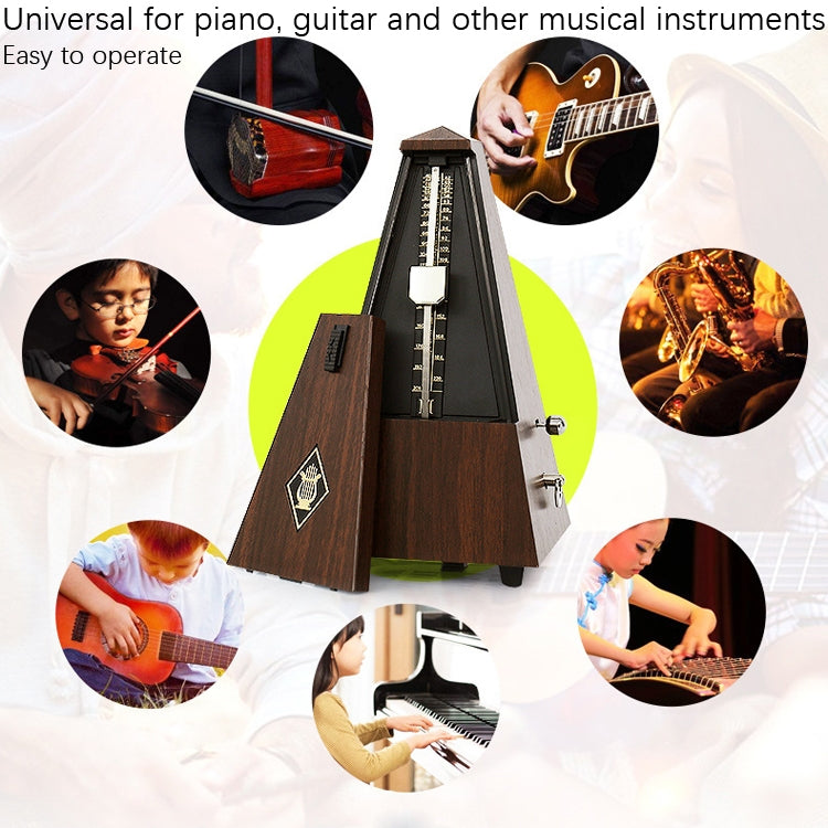 FRIEND Tower Mechanical Terrace Piano Guitar Violin Universal Rhythm Instrument(Tower Teak Color) - Stringed Instruments by PMC TechLife | Online Shopping South Africa | PMC TechLife