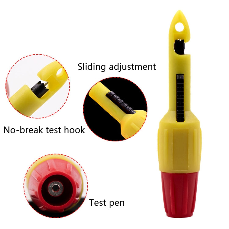 2 PCS Automotive Circuit Repair Tool Free Line Punch Device(Red+Black)