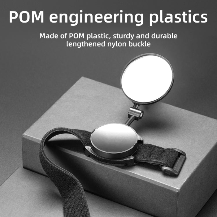 Bicycle Rearview Mirror With Wristband 360 Degree Rotating Mirror - free shipping - PMC Jewellery - Order now!