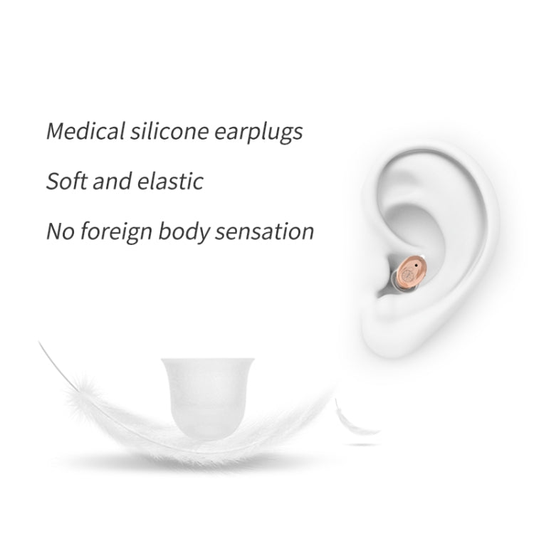 CIC Digital Ear Hearing Aid Sound Amplifier For The Elderly(Skin Color) - Hearing Aids by PMC Jewellery | Online Shopping South Africa | PMC Jewellery | Buy Now Pay Later Mobicred