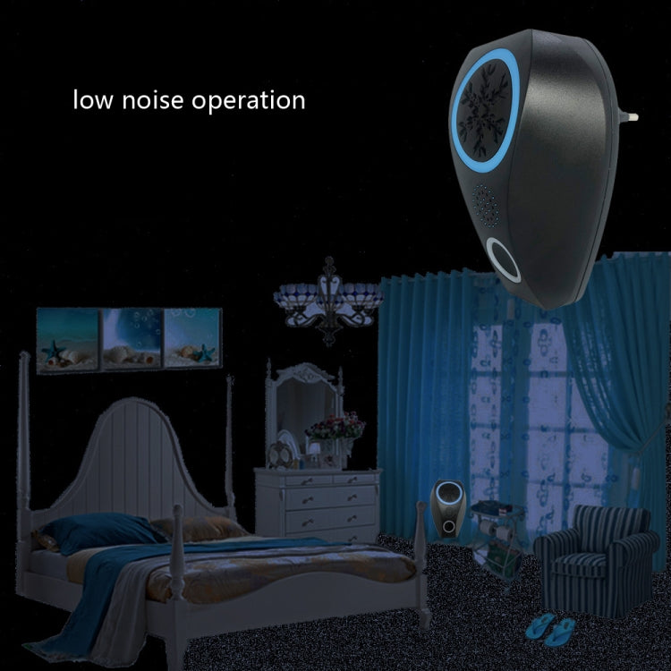 Snowflake Ultrasonic Mosquito Repellent Mouse Repellent, Specification: US Plug(Black) - Repellents by PMC TechLife | Online Shopping South Africa | PMC TechLife | Buy Now Pay Later Mobicred