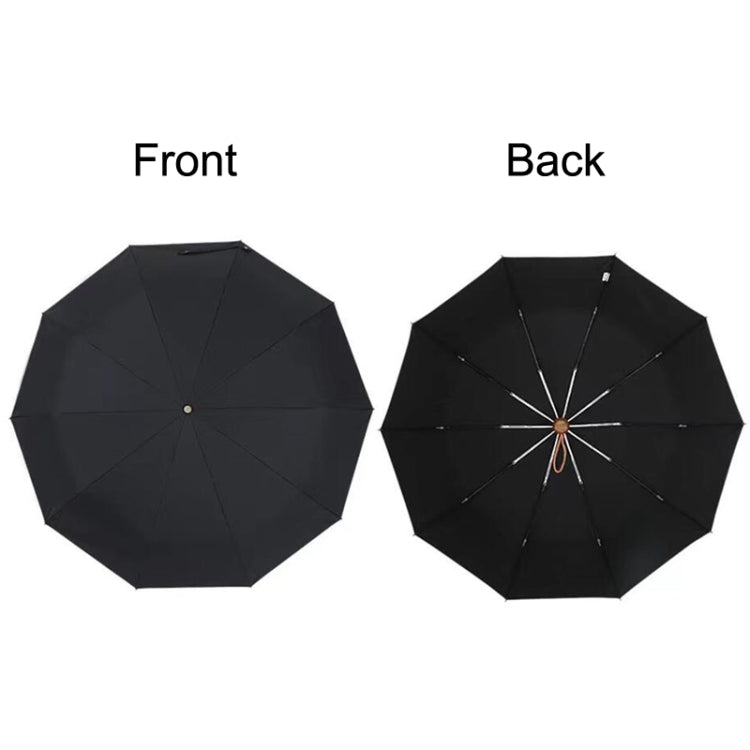 PARACHASE Large Ruggedized Shrink Retro Wind-Resistant Folding Umbrella(Blue) - free shipping - PMC Jewellery - Order now!