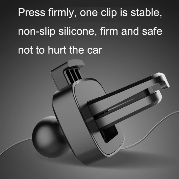 10 PCS Car Air Outlet Phone Holder Accessories(C-shaped Base)