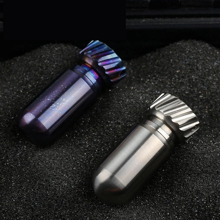 Portable Pure Titanium Mini Waterproof Warehouse Sealed Jar Pill Box, Color: Primary Color - free shipping - PMC Jewellery - Order now!
