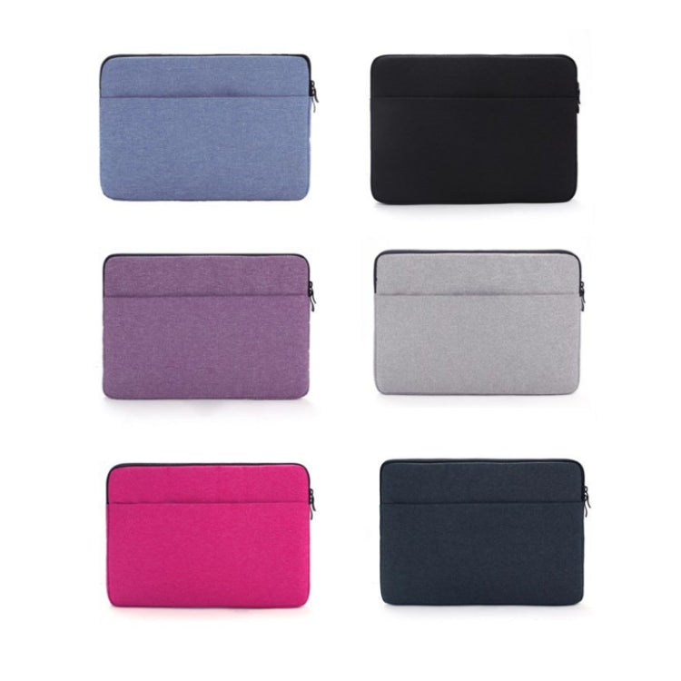 Water-resistant & Anti-Vibration Laptop Inner Bag For Macbook/Xiaomi 11/13, Size: 15.6 inch(Black)