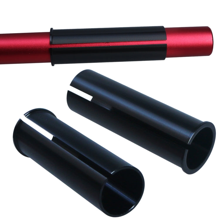 2 PCS FMFXTR Bicycle Seat Tube Reducer Sleeve Conversion Sleeve, Specification: 31.6mm To 27.2mm